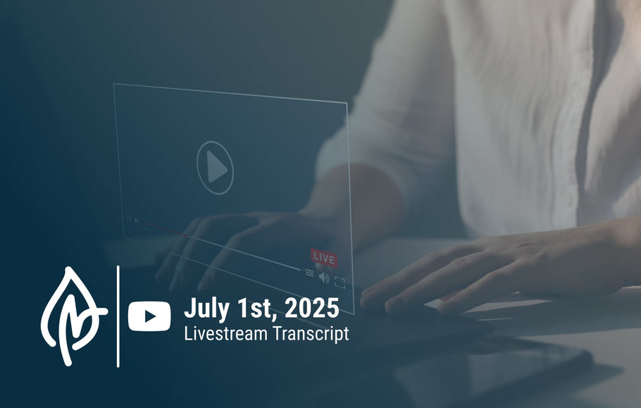 YouTube Livestream Q&A Transcript, July 1, 2025