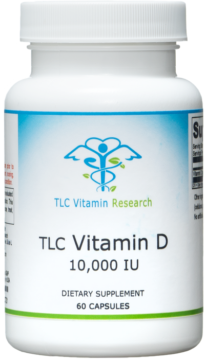 TLC Vitamin D 10,000 IU: 60 Capsules