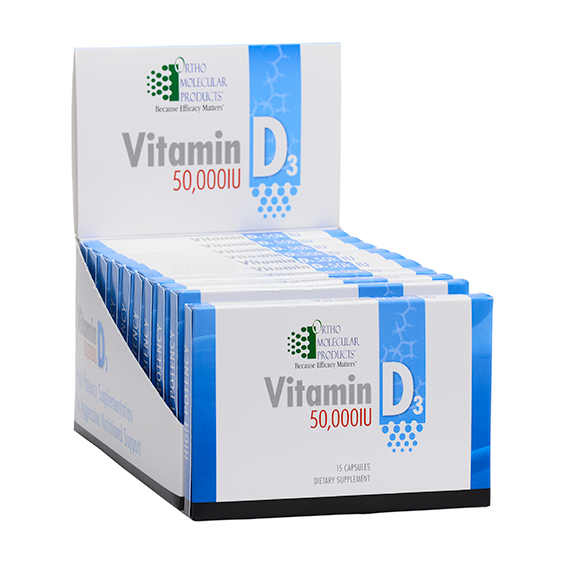 Vitamin D3 (50,000 IU) Blister Pack of 15 Capsules