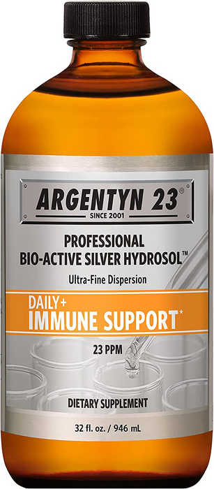 Argentyn 23: Professional Bio-Active Silver Hydrosol (32 fl. oz.)