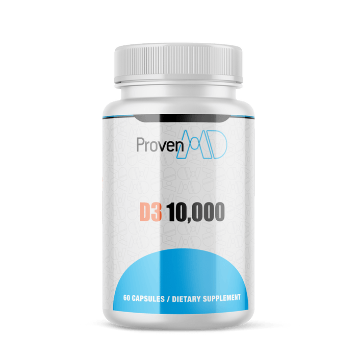 ProvenMD Vitamin D 10,000 IU: 60 Capsules