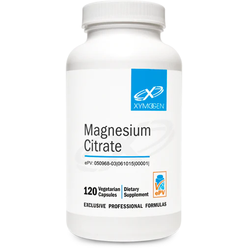 Magnesium Citrate : 120 Capsules (100mg)