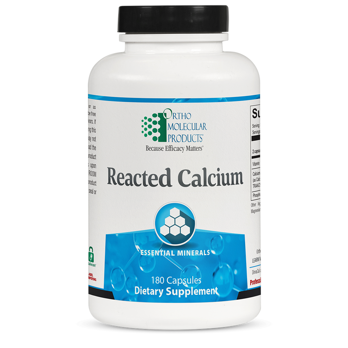 Reacted Calcium: 180 Capsules