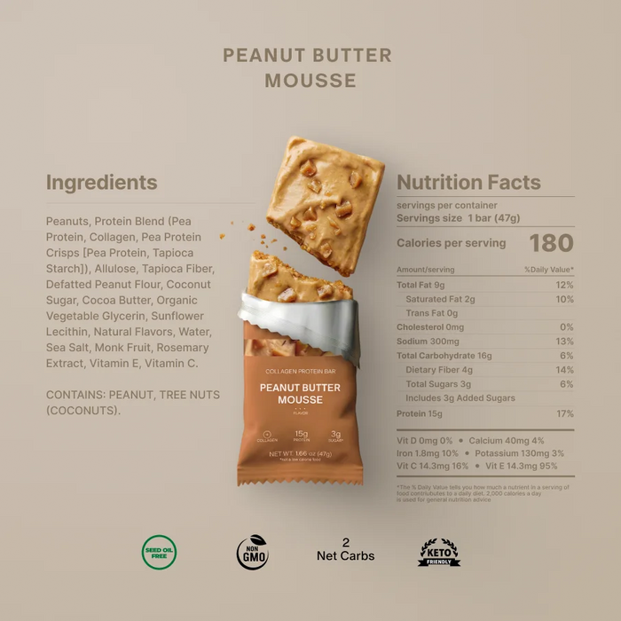 Peanut Butter Mousse (10-Pack)